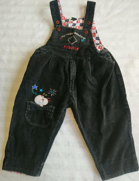 Detské manžestráky na traky, riboli, 92