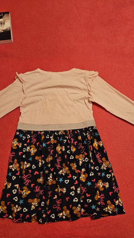 Dievčenské šaty paw patrol veľkosť 122, nickelodeon,122