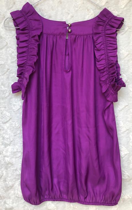 Blúzka / top v žiarivej fialovej, river island,36