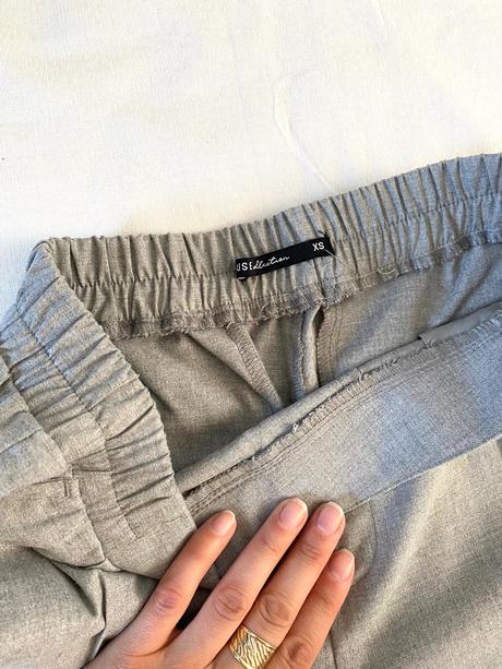 Šedé chino nohavice pre ženy, house,xs