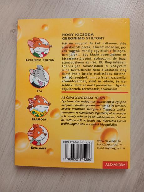 Geronimo stilton az óriáscsontvázak völgye,