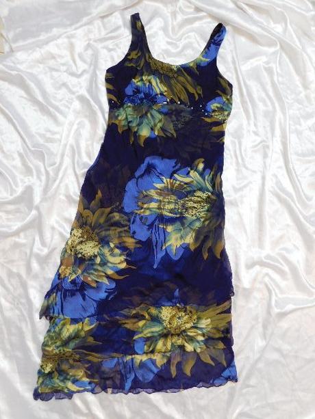 Luxusne hodvabne saty na slavnost, 36