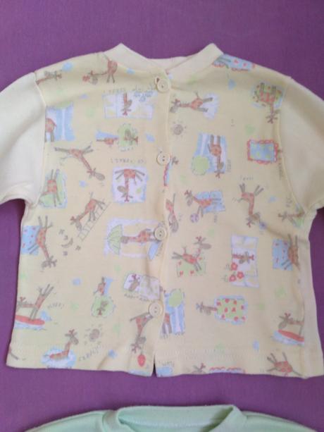 2 x tenký svetrík na zapínanie, spodný predaný, 74