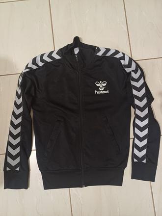 Mikina na zips, hummel,xs