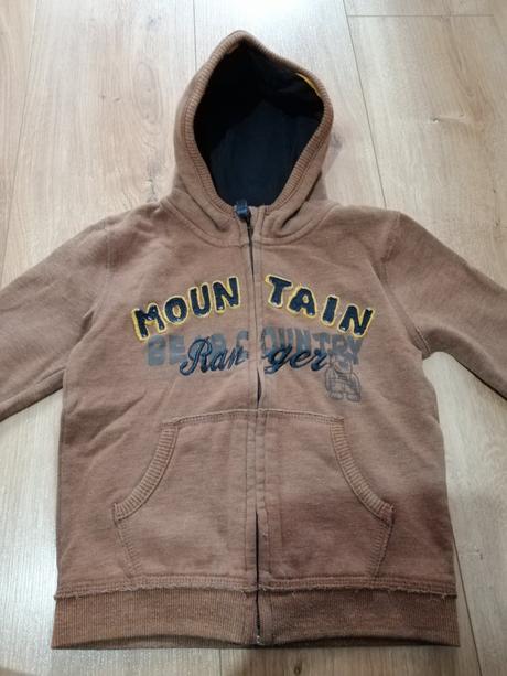 Hnedá mikinka, topomini,98