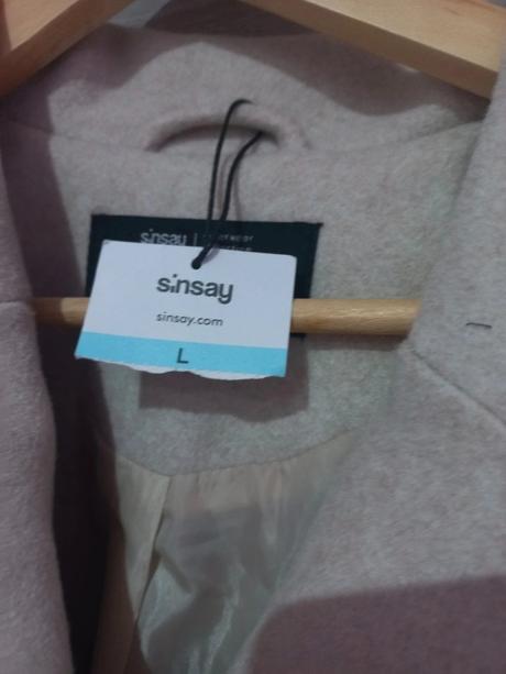 Sinsay kabátik, sinsay,l