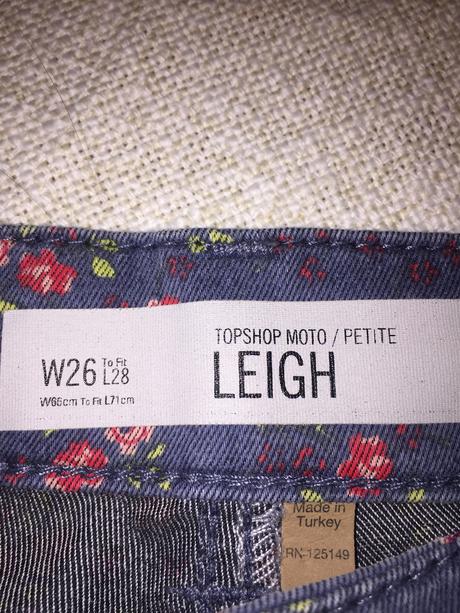 Rifle kvietkovane, topshop,s