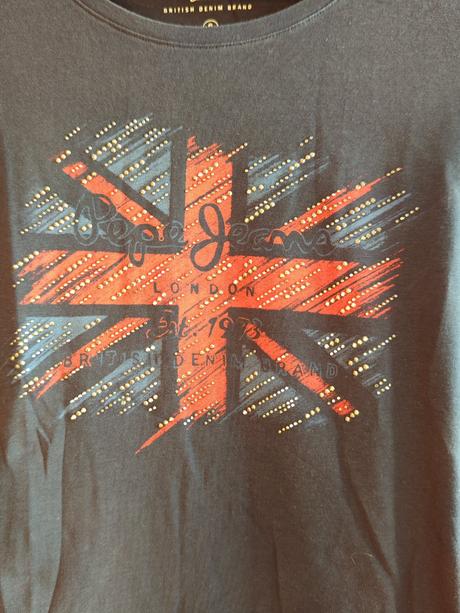 Pepe jeans originál štýlové kvalitné tricko, pepe jeans,s