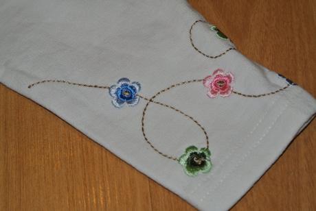 Vyšívaná mikina, bonprix,92