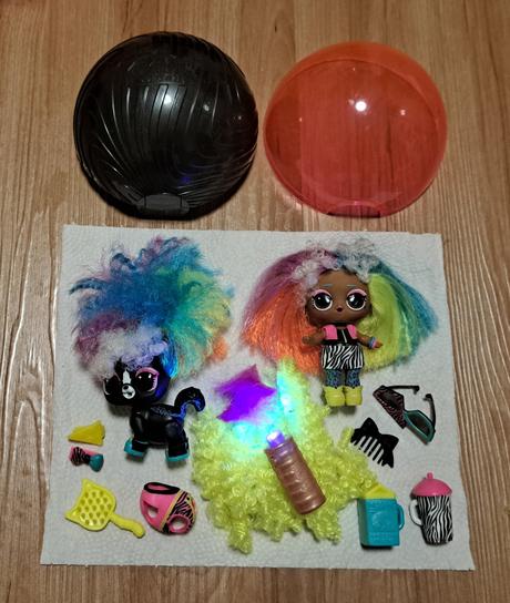 Lol bábika + zvieratko + doplnky, 