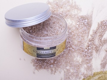 Soľ do kúpeľa - zlatá,