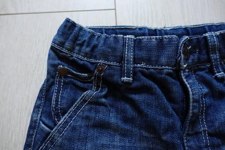 Mäkké riflové kraťasky h&m original, h&m,104