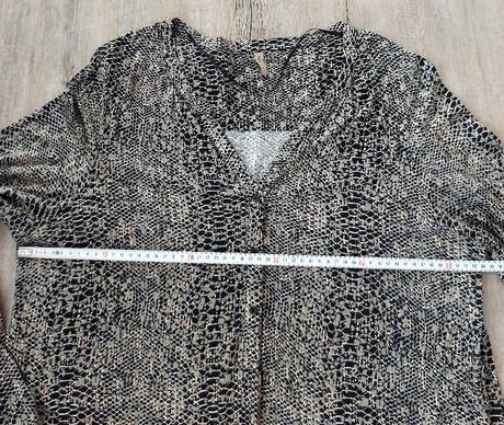 Šaty s haďou potlačou, xl