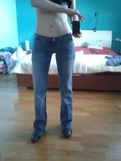 Red type jeans rifle, veľ. s, s