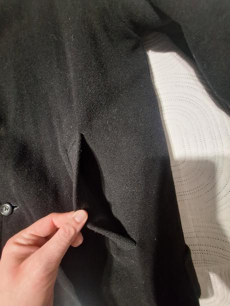 Pansky zimný šitý kabát, l