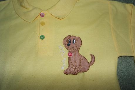 Detské tričko so psíkom, 116
