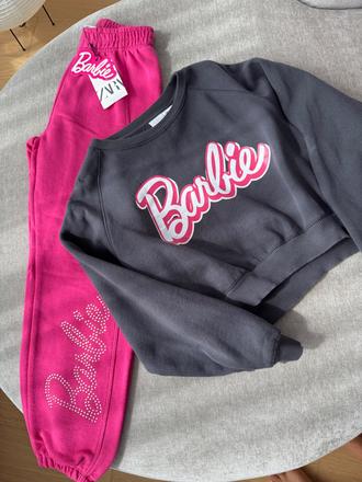 Suprava zara barbie teplaky mikina, zara,152