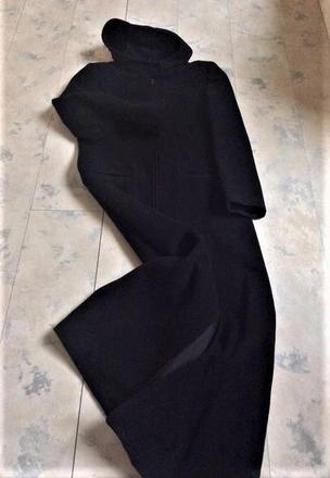 Maxi kabát s kapucňou, m