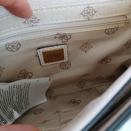 Guess pudrovo-ružová crossbody, guess