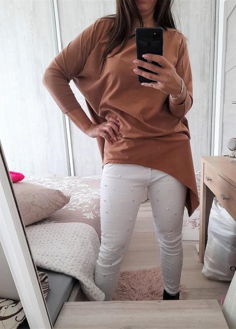 Oversize tunika-uni,