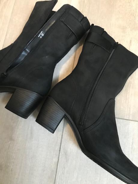 Mega kvalitné kožené čižmy, ecco,39