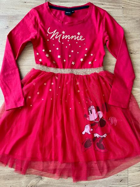 Minnie saty vel. 122 disney, disney,122