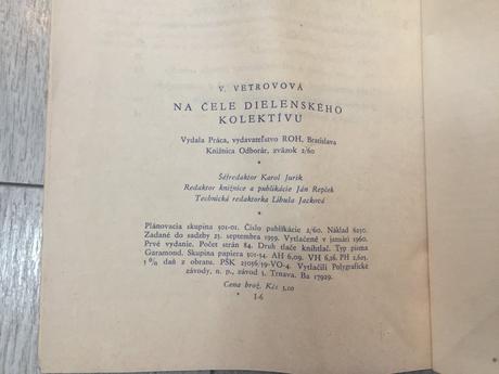 Casopis roh, na čele dielenskeho kolektivu 1960, 