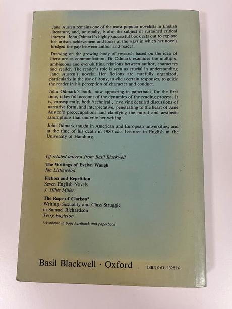 Jane austen  odborná štúdia, 