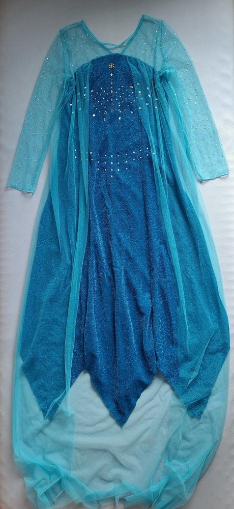 Ľadová kráľovna karnevalové šaty veľ. m-l,