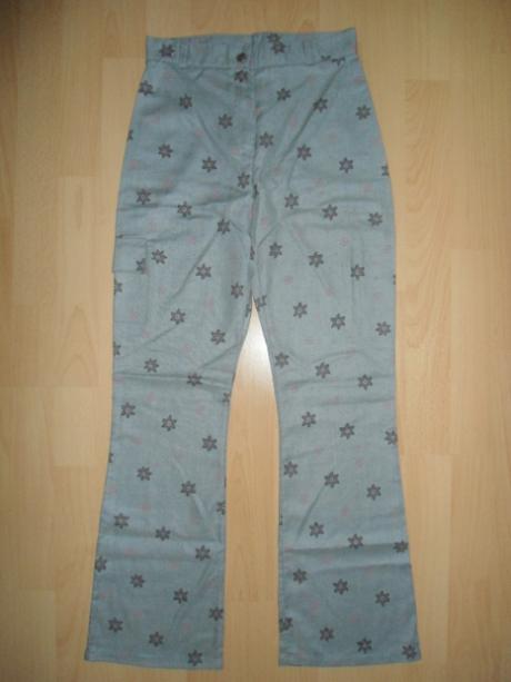 Sive dievcenske nohavice - kvietok sk vyroba, 152