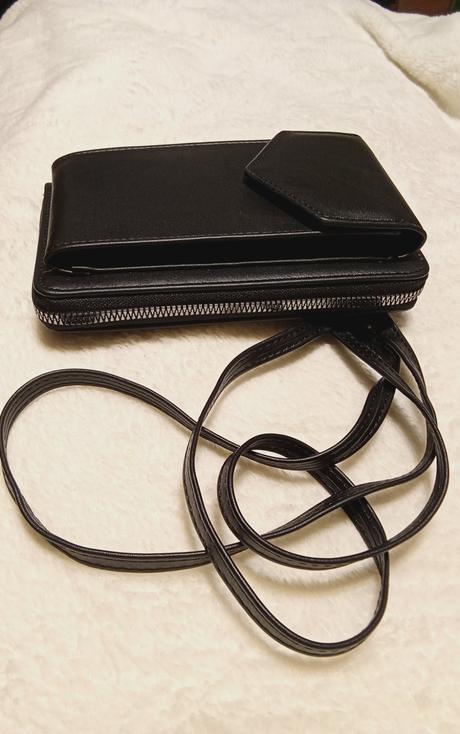 Peňaženka a kapsička na mobil 2v1 odnímateľný trak,