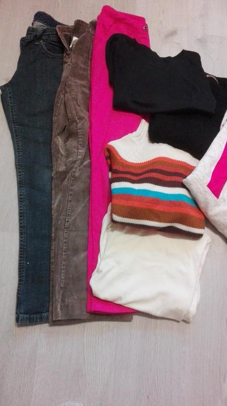 Balík teplejších vecí vel. s, s