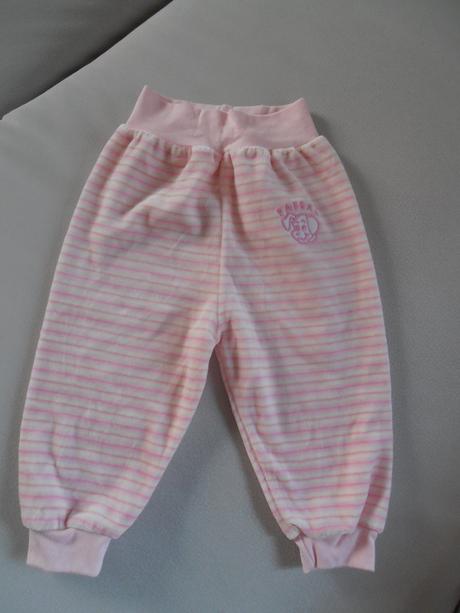 Kojenecké nohavice č. 80 ružové, baby club,80