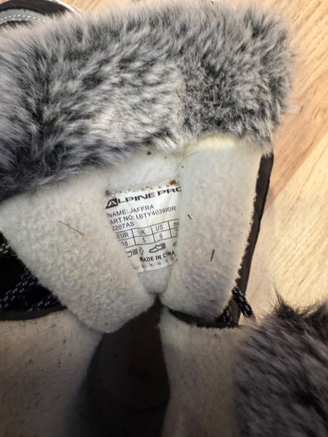 Zateplene topanky alpine pro, alpine pro,38