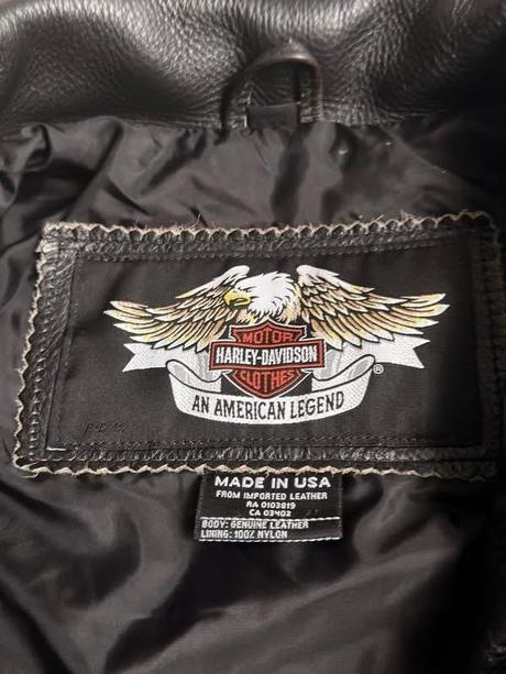 Bunda na motorku harley davidson koža, xxl