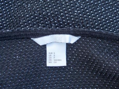 Tkaná mikina, h&m,s