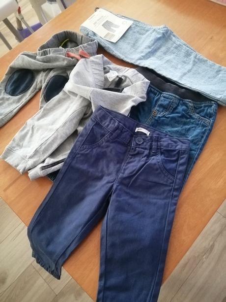 Balík nohavíc a teplákov pre chlapca, 68–80