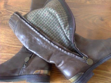 Hnedé čižmy geox, geox,37