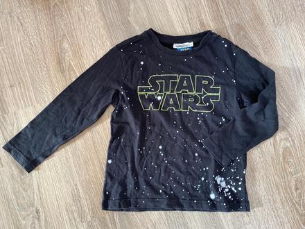 Tričko s dlhým rukávom star wars, 104