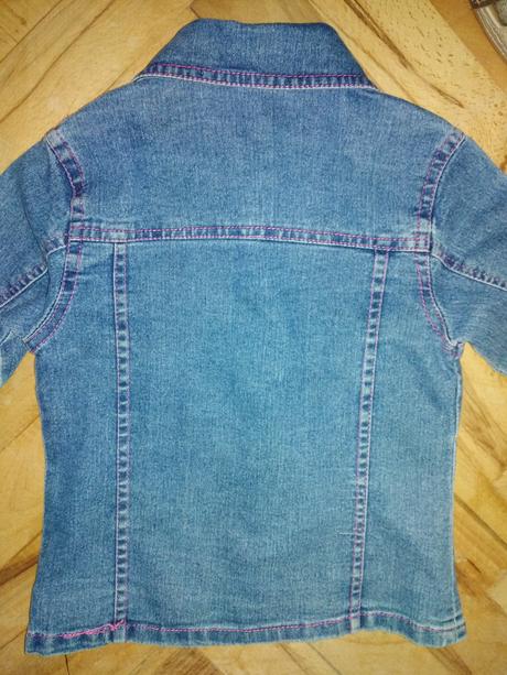 Riflová košeľa či bunda  3-4r, 104