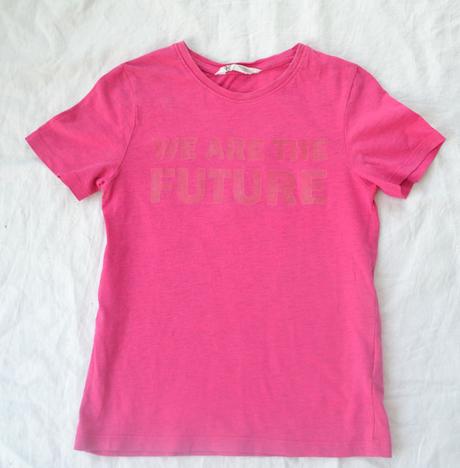 Tričko we are the future, h&m,128