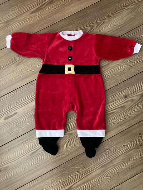 Vianocny baby overal velkost 62, baby club,62