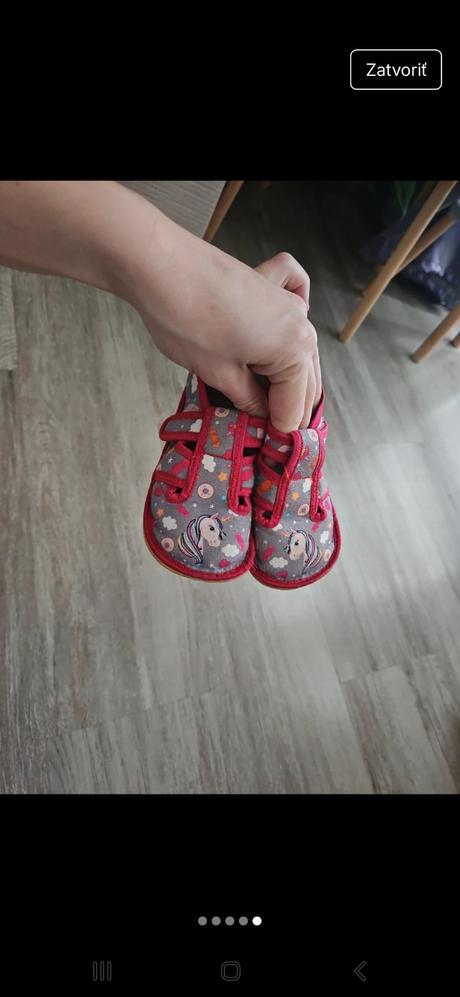 Barefoot papuce ktr, 25