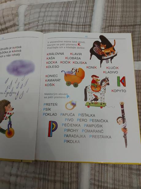 Kniha poslušné písmenká od buvjk,