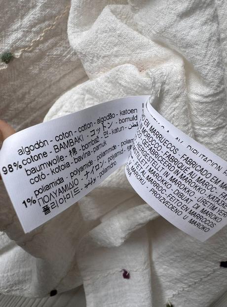 Zara - letné šaty s farebnými pompom, zara,s