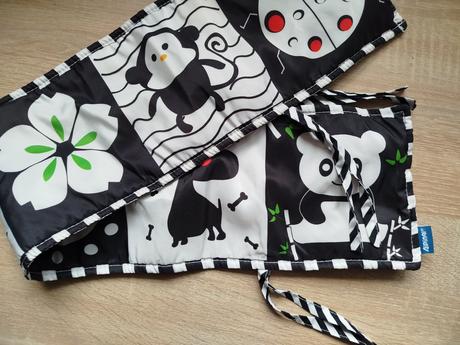 Kontrastná knižka, chránič na postieľku,