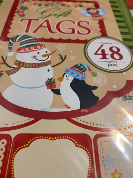 Krásne dekoratívne vianočné nálepky 3 druhy,