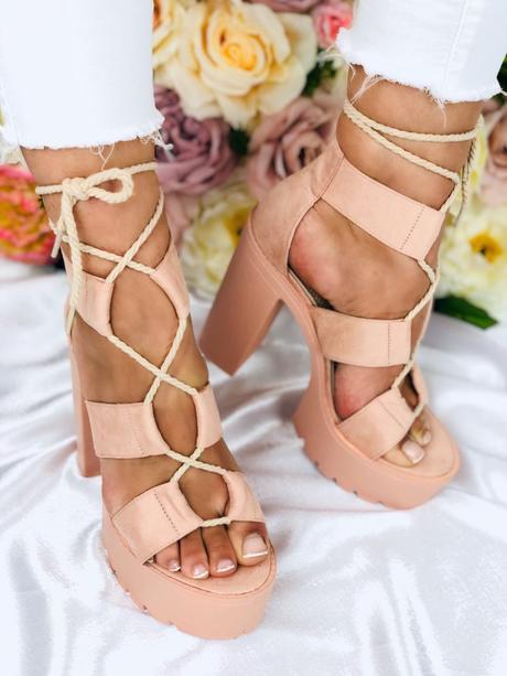 Sandále na platforme, 36