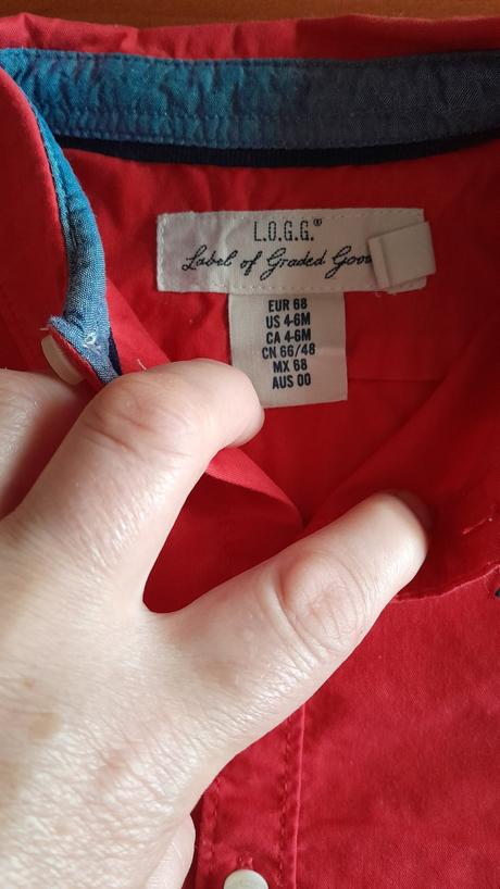 Košele a nohavice 62-68, 62