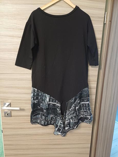 Šaty s flitrami a uväovaním, m